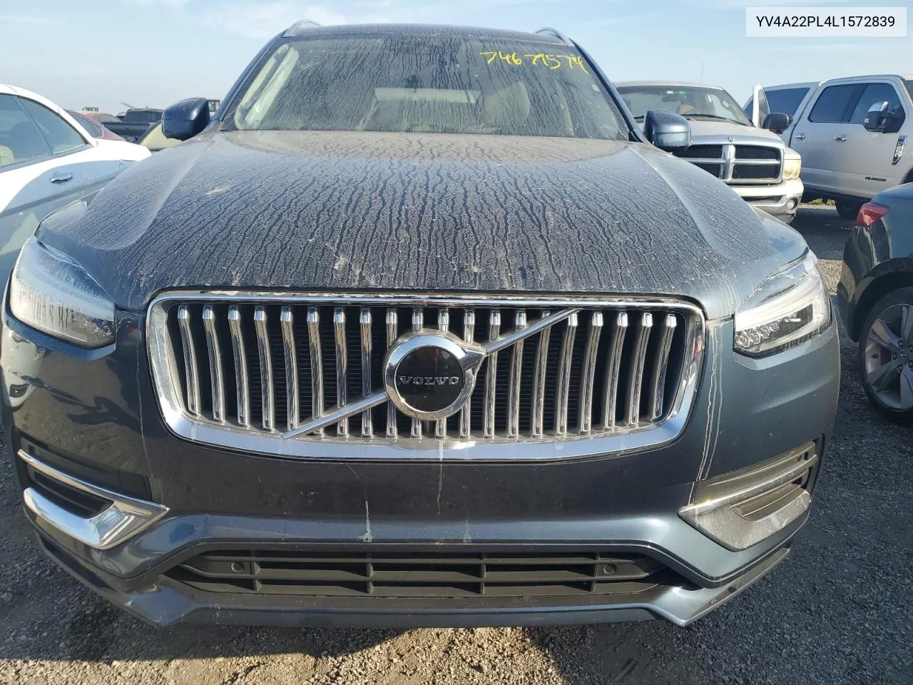 2020 Volvo Xc90 T6 Inscription VIN: YV4A22PL4L1572839 Lot: 74679574