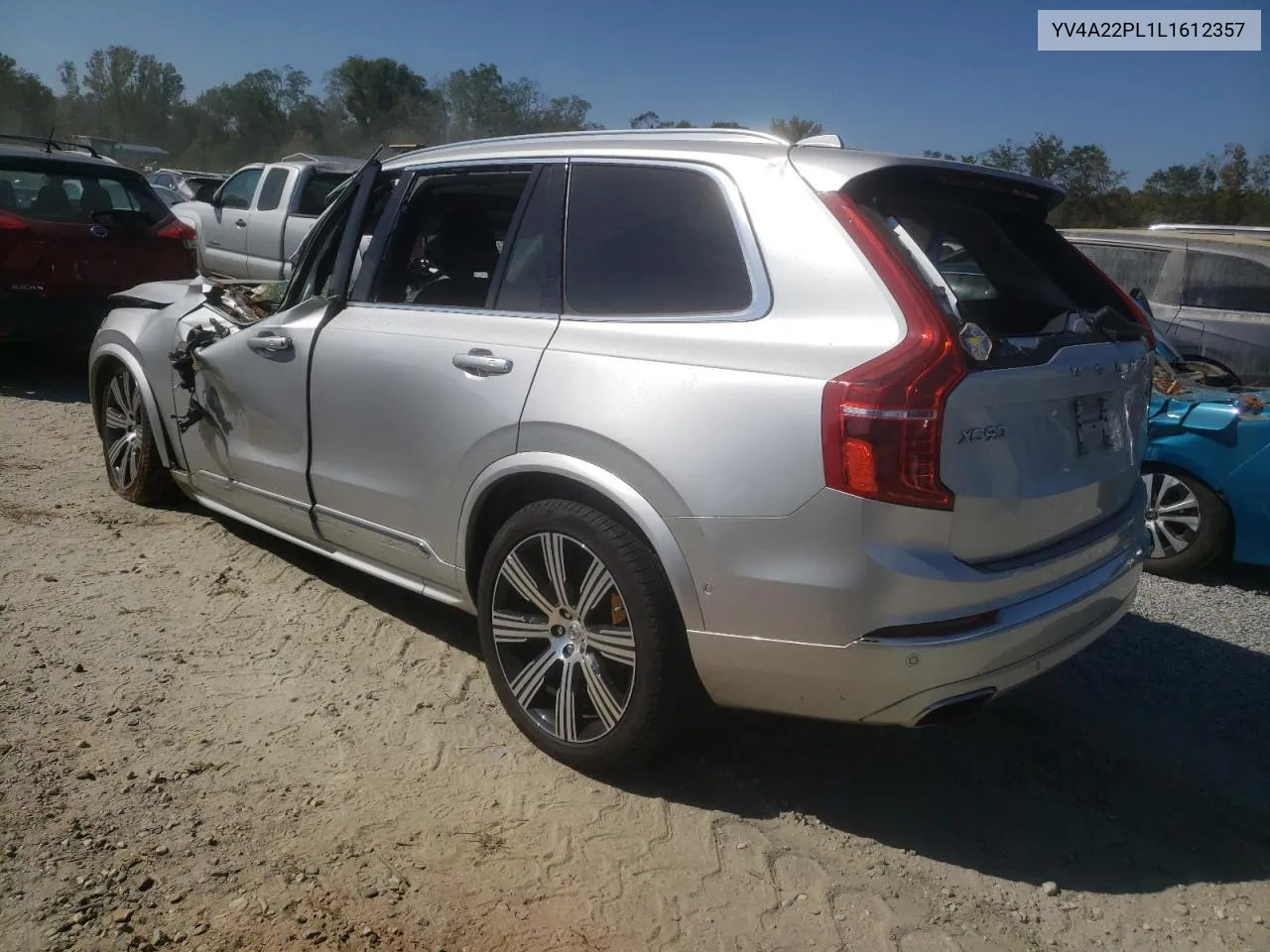 2020 Volvo Xc90 T6 Inscription VIN: YV4A22PL1L1612357 Lot: 75115234