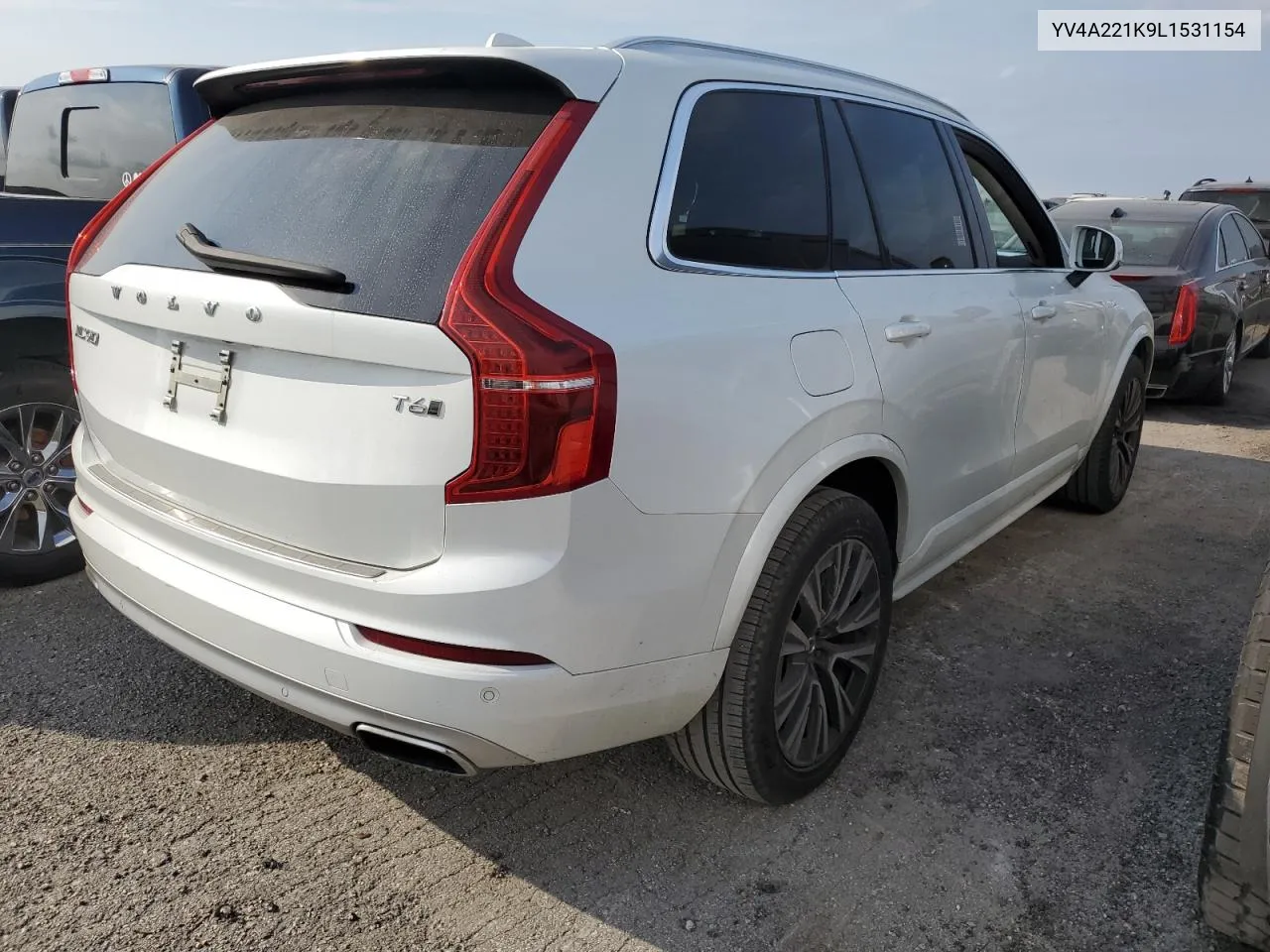 2020 Volvo Xc90 T6 Momentum VIN: YV4A221K9L1531154 Lot: 75165864