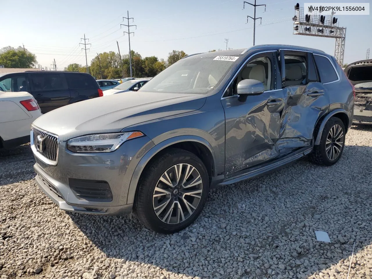 2020 Volvo Xc90 T5 Momentum VIN: YV4102PK9L1556004 Lot: 75519764