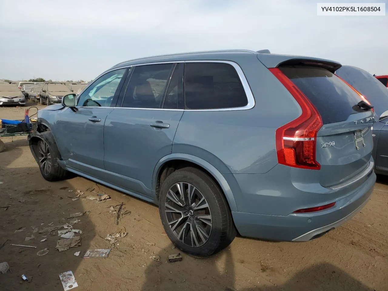 2020 Volvo Xc90 T5 Momentum VIN: YV4102PK5L1608504 Lot: 75568884