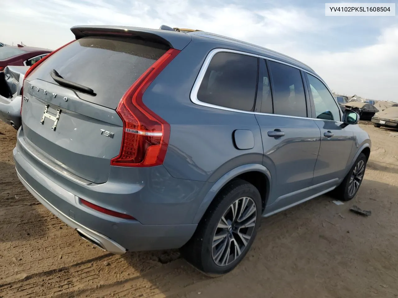 2020 Volvo Xc90 T5 Momentum VIN: YV4102PK5L1608504 Lot: 75568884