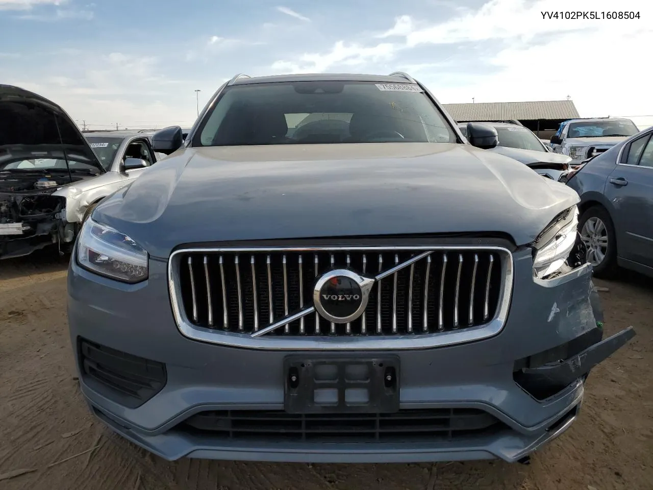 2020 Volvo Xc90 T5 Momentum VIN: YV4102PK5L1608504 Lot: 75568884