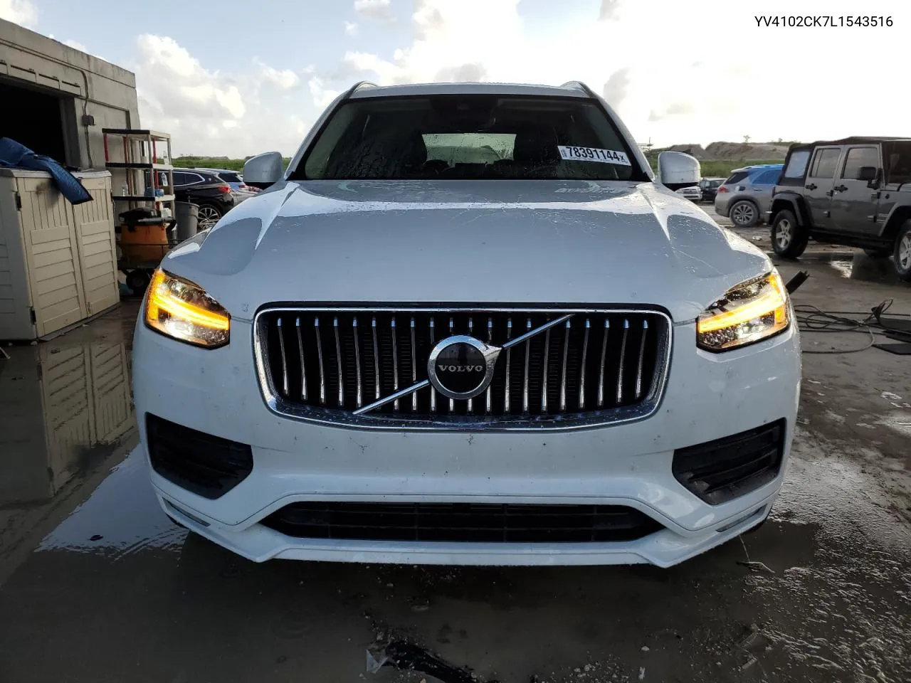 2020 Volvo Xc90 T5 Momentum VIN: YV4102CK7L1543516 Lot: 78391144