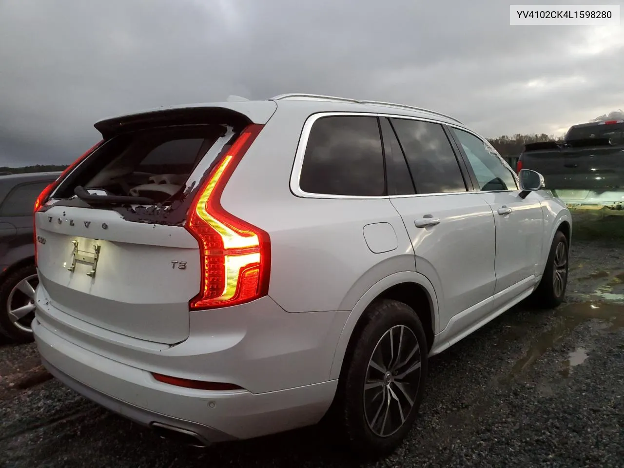 2020 Volvo Xc90 T5 Momentum VIN: YV4102CK4L1598280 Lot: 79330254