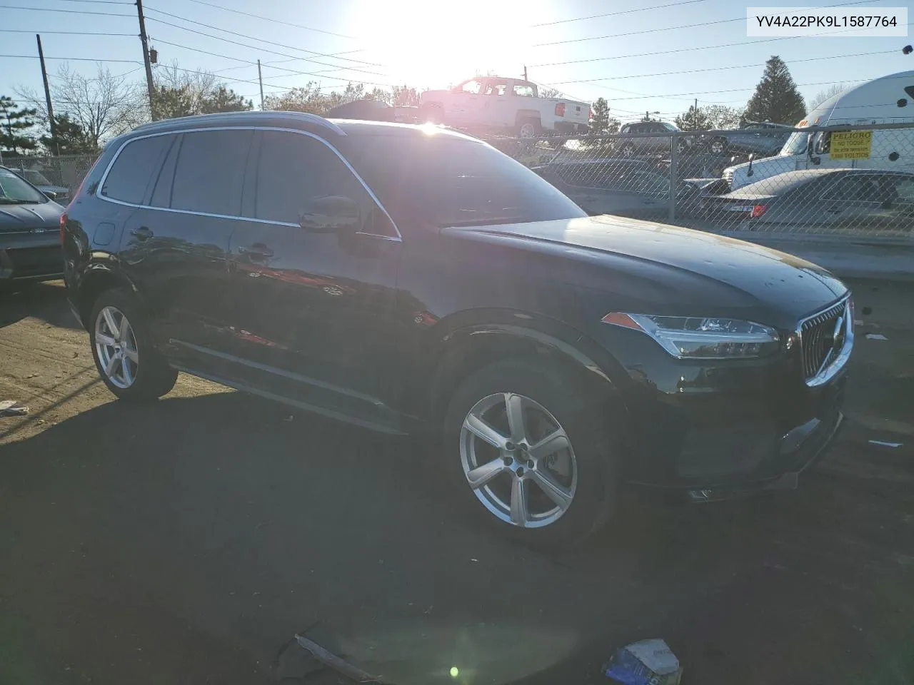 2020 Volvo Xc90 T6 Momentum VIN: YV4A22PK9L1587764 Lot: 80815994