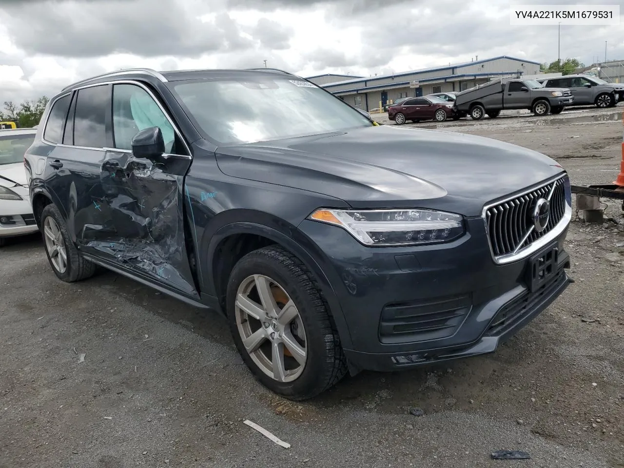 YV4A221K5M1679531 2021 Volvo Xc90 T6 Momentum