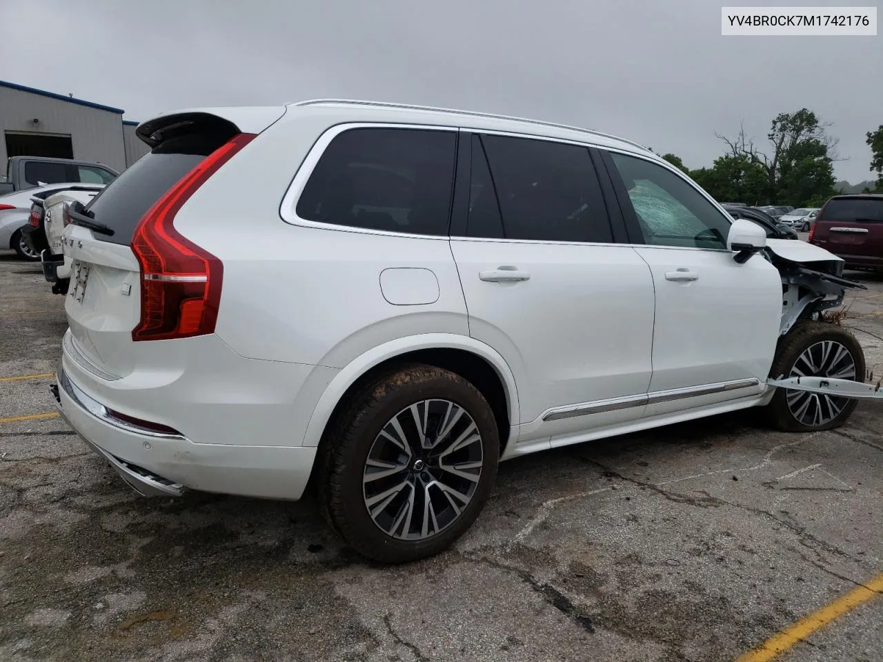 YV4BR0CK7M1742176 2021 Volvo Xc90 T8 Recharge Inscription Express