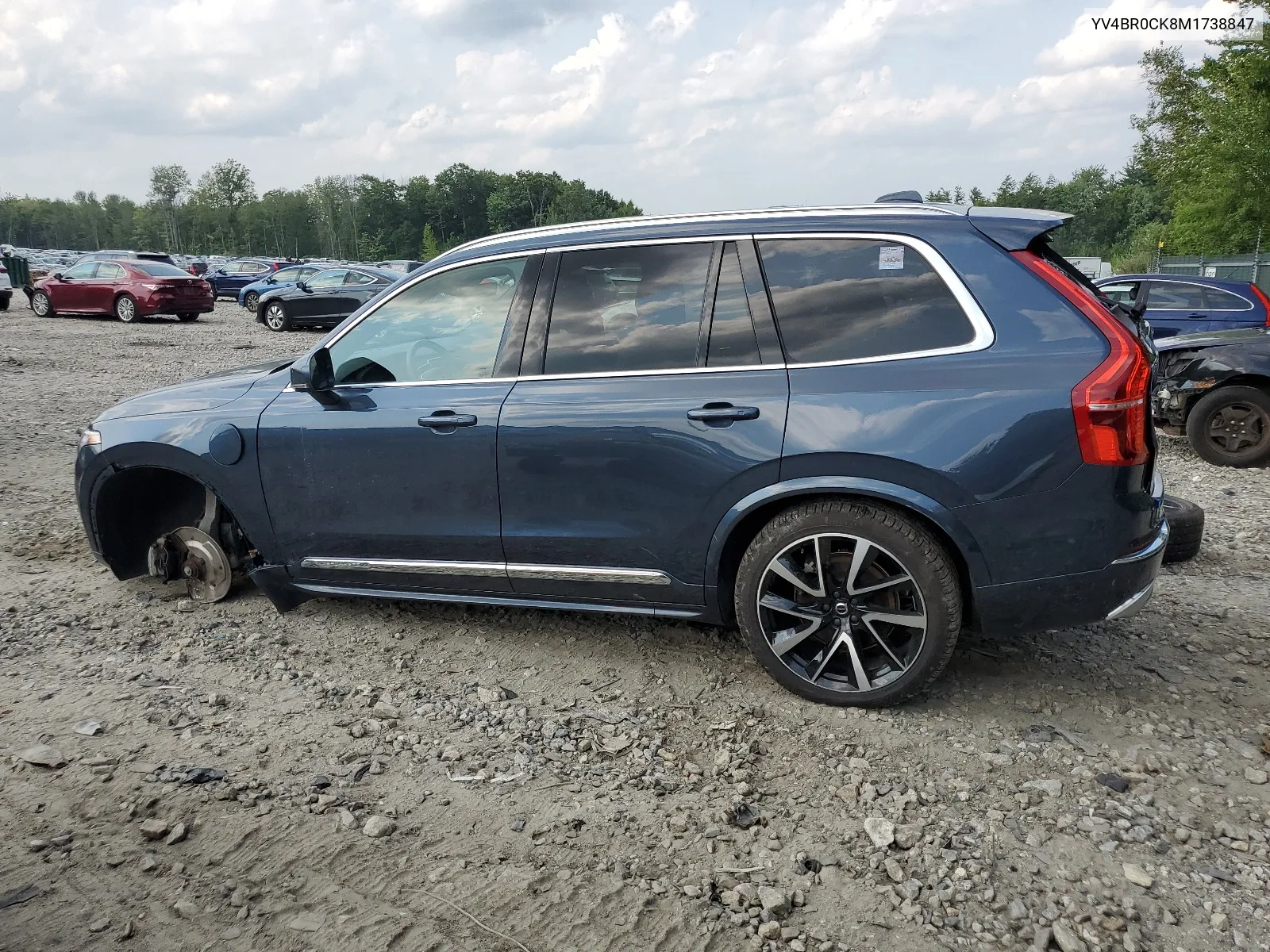 2021 Volvo Xc90 T8 Recharge Inscription Express VIN: YV4BR0CK8M1738847 Lot: 63064654