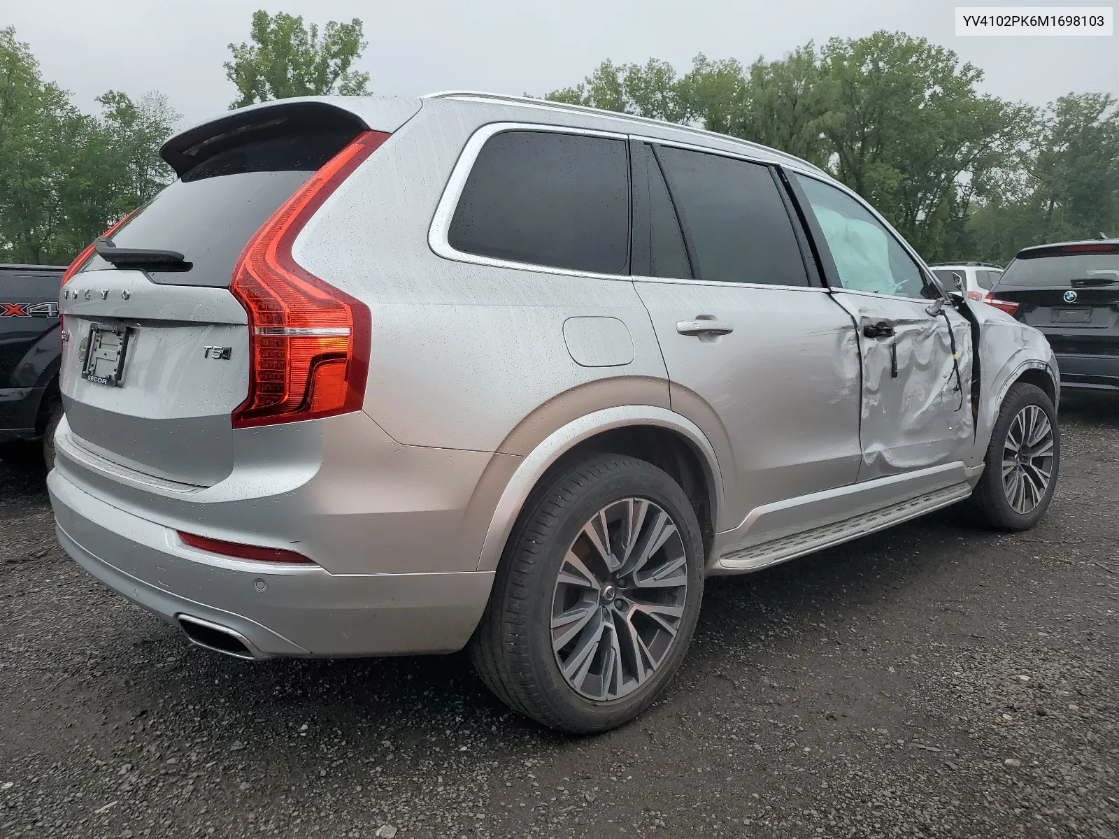 YV4102PK6M1698103 2021 Volvo Xc90 T5 Momentum