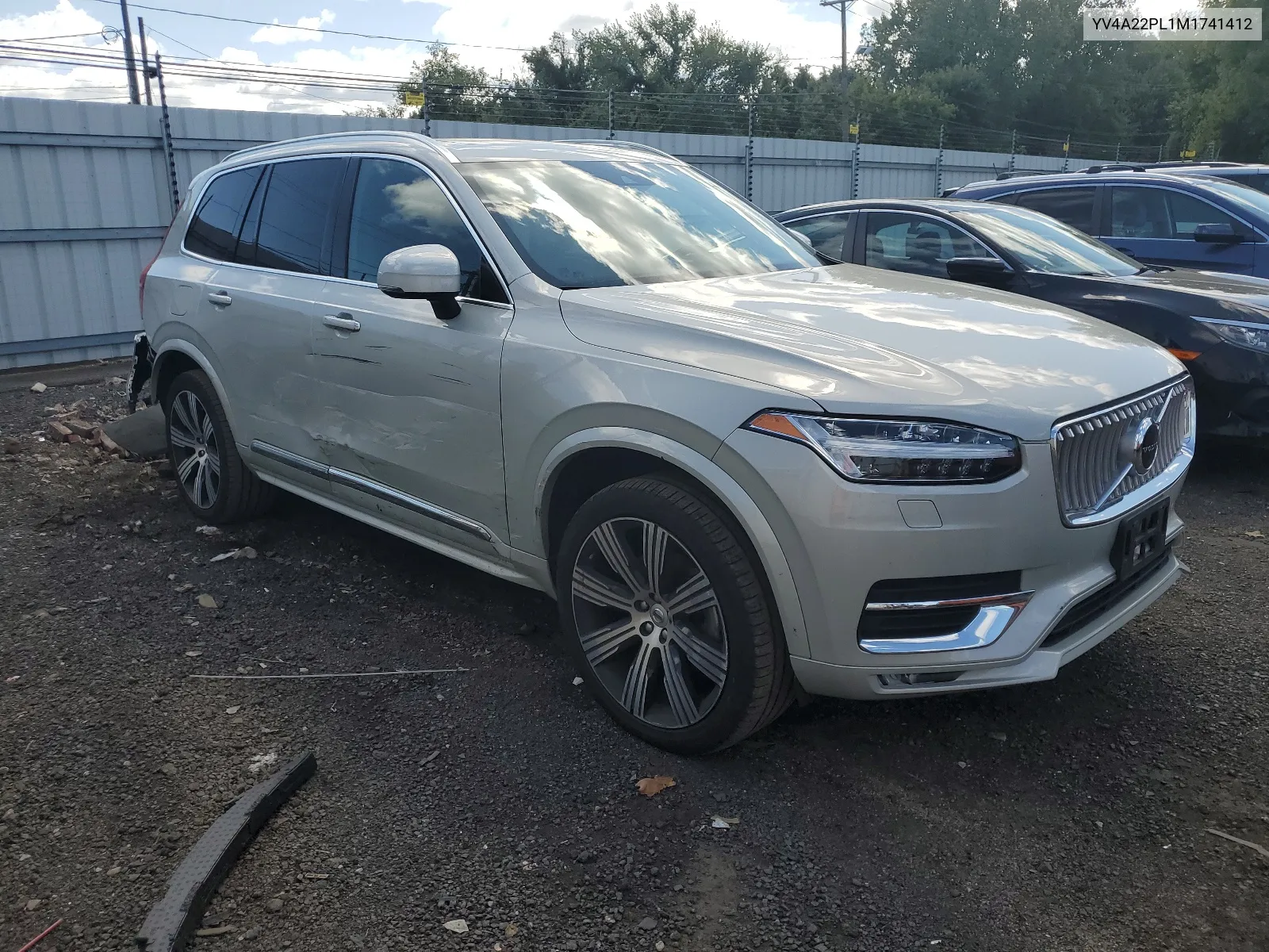 YV4A22PL1M1741412 2021 Volvo Xc90 T6 Inscription