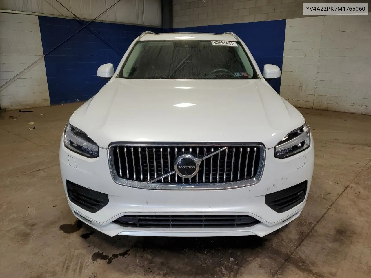 2021 Volvo Xc90 T6 Momentum VIN: YV4A22PK7M1765060 Lot: 69881444