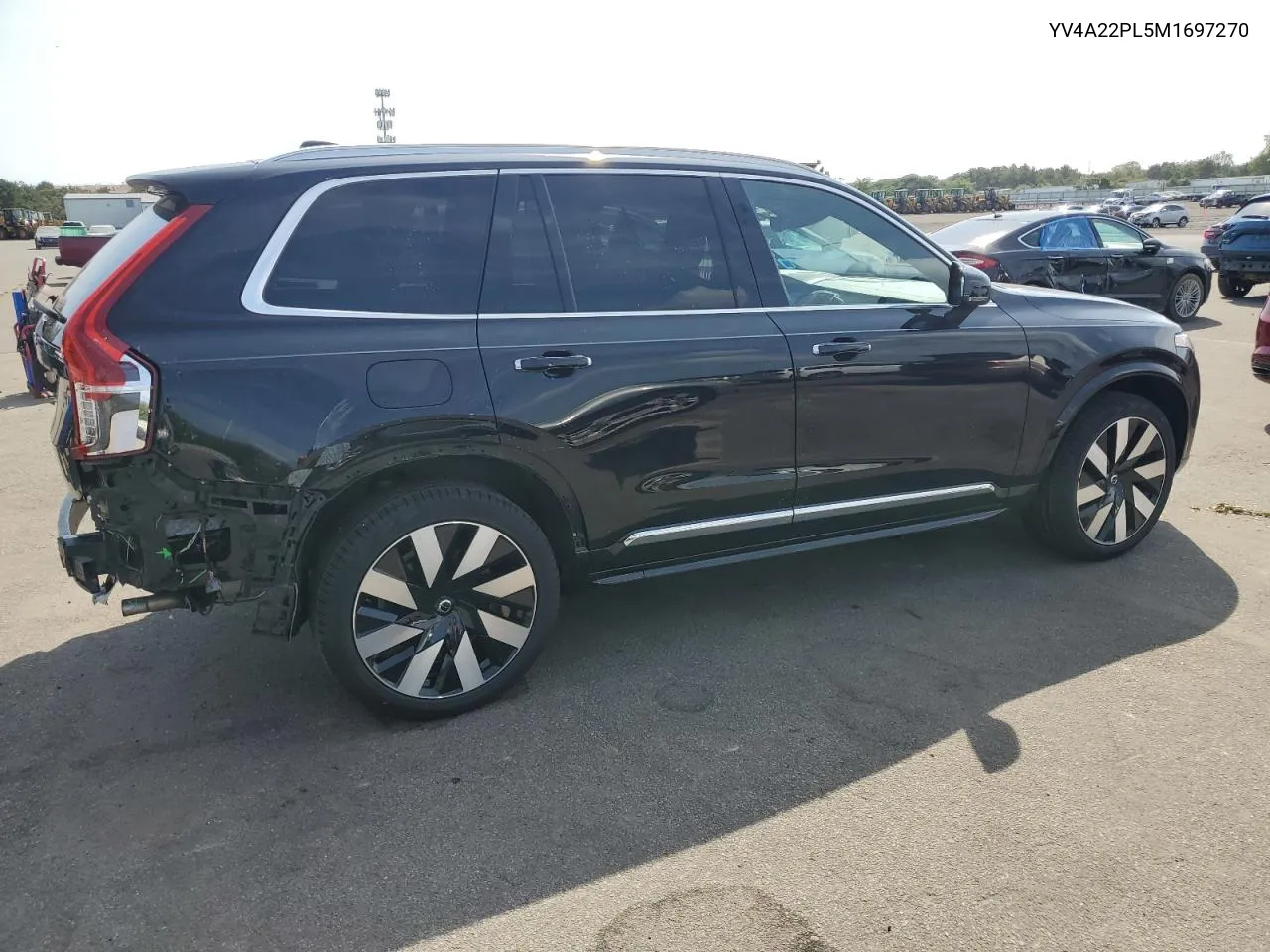 2021 Volvo Xc90 T6 Inscription VIN: YV4A22PL5M1697270 Lot: 71717864