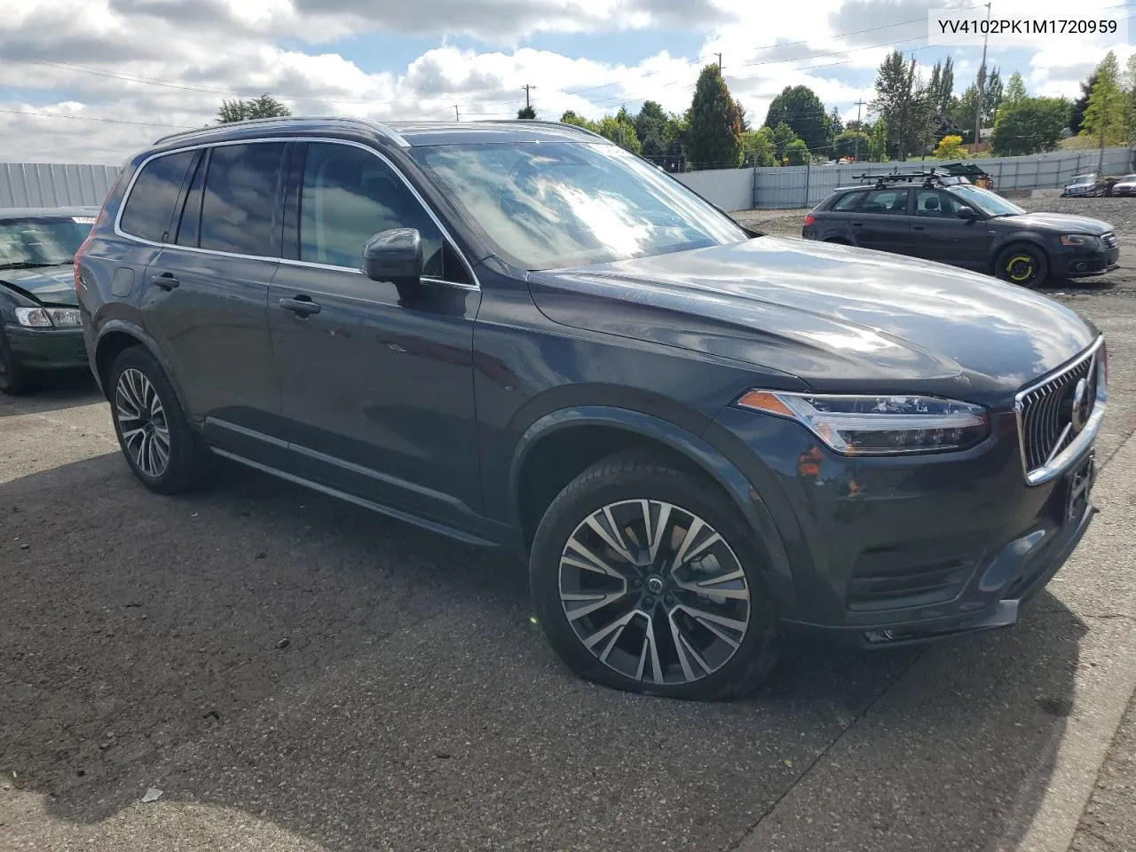 2021 Volvo Xc90 T5 Momentum VIN: YV4102PK1M1720959 Lot: 72402494