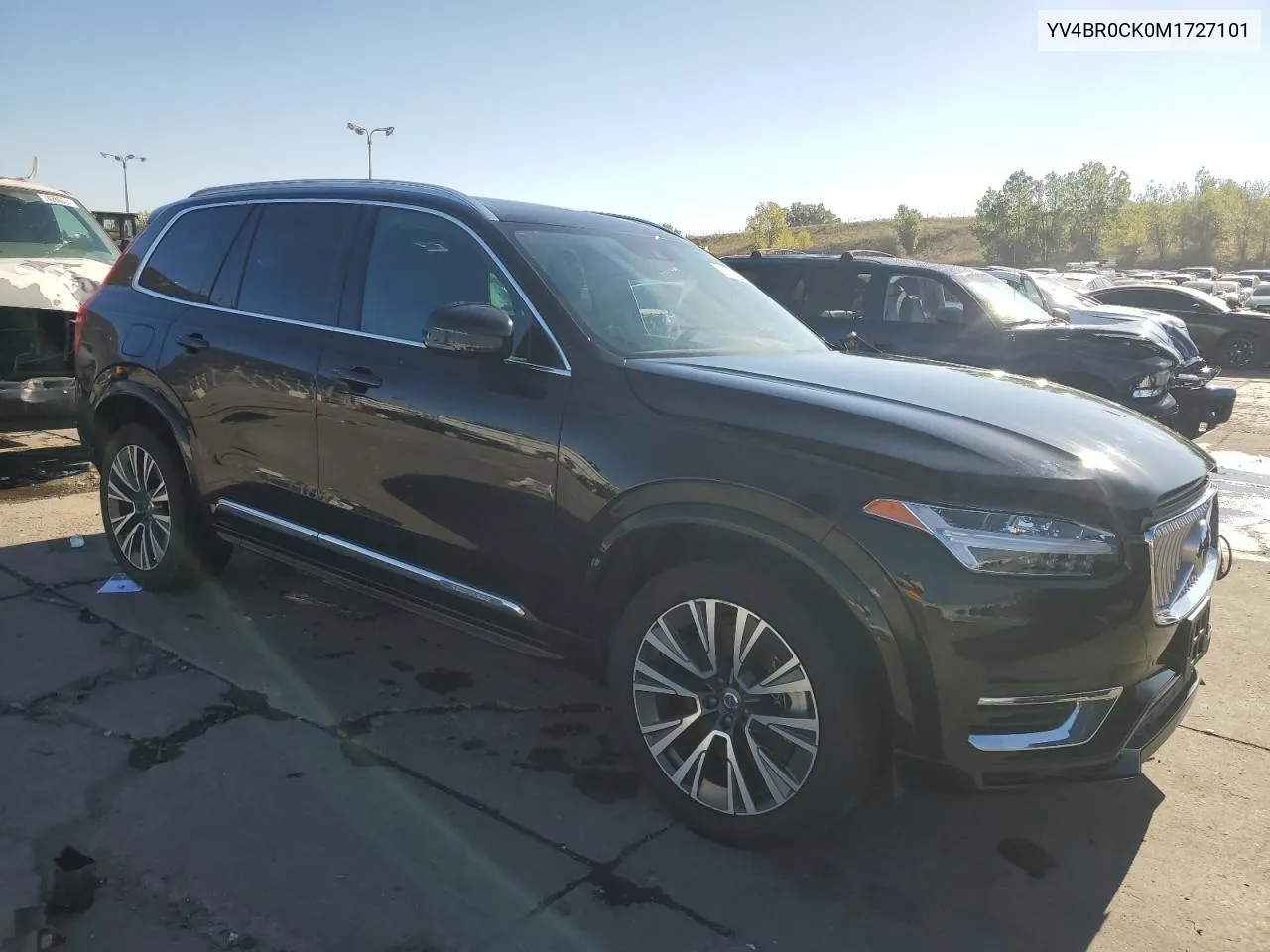 2021 Volvo Xc90 T8 Recharge Inscription Express VIN: YV4BR0CK0M1727101 Lot: 73741754