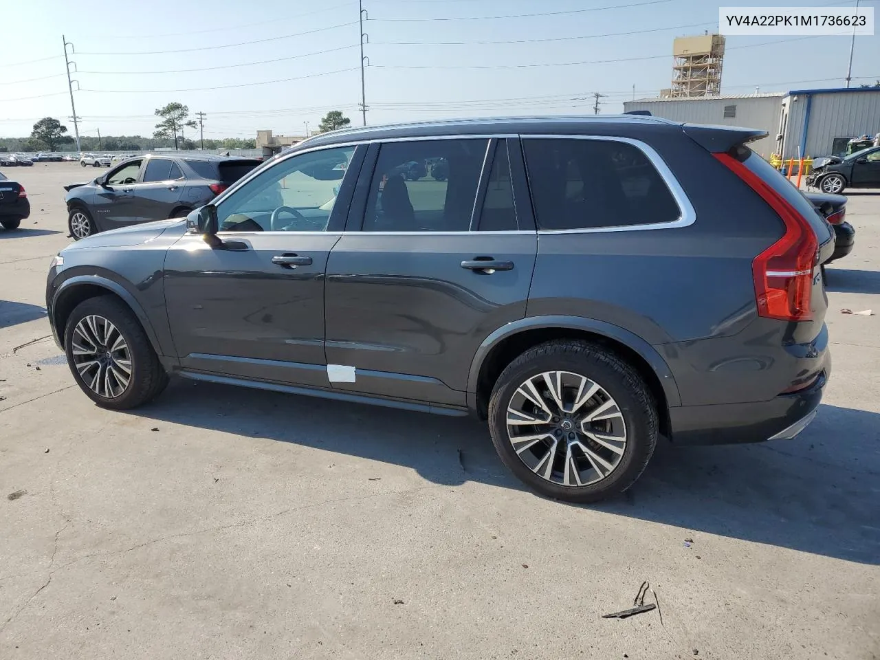 2021 Volvo Xc90 T6 Momentum VIN: YV4A22PK1M1736623 Lot: 73914934