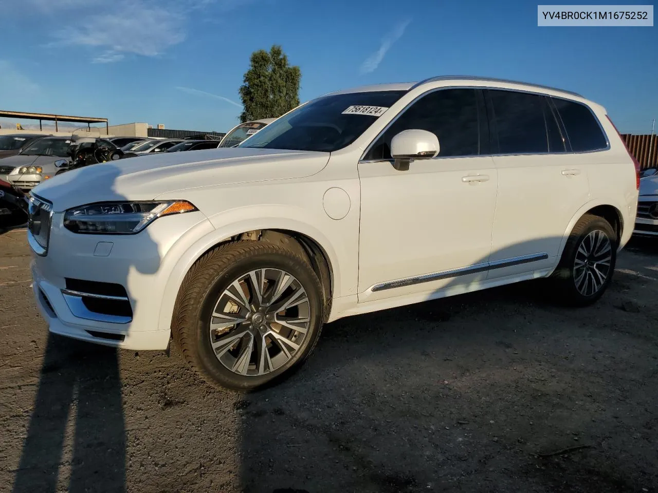 2021 Volvo Xc90 T8 Recharge Inscription Express VIN: YV4BR0CK1M1675252 Lot: 75618124