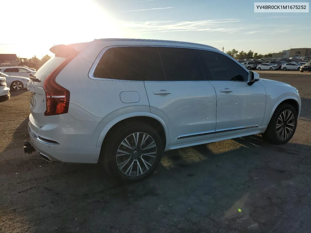 2021 Volvo Xc90 T8 Recharge Inscription Express VIN: YV4BR0CK1M1675252 Lot: 75618124