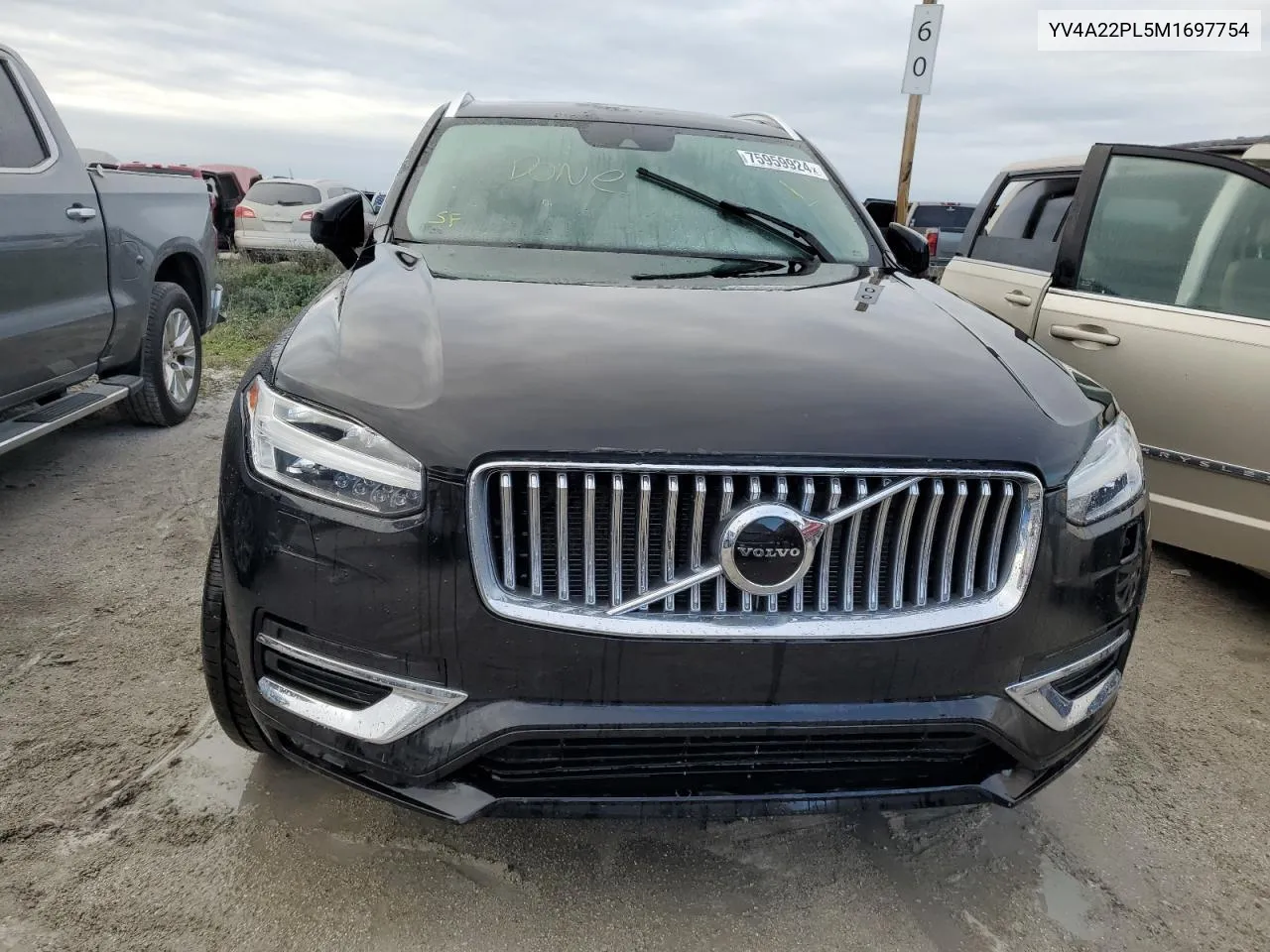 YV4A22PL5M1697754 2021 Volvo Xc90 T6 Inscription