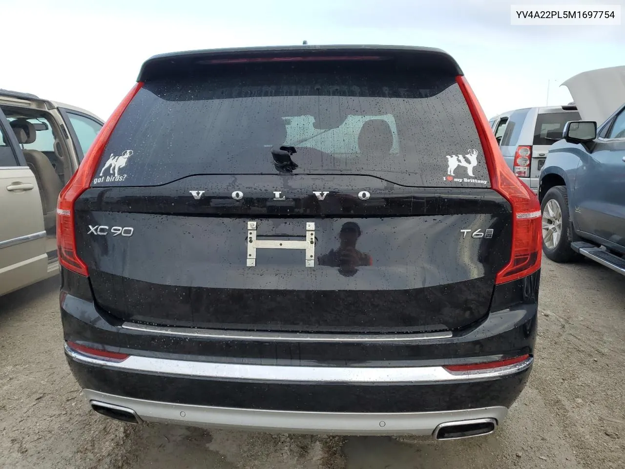 2021 Volvo Xc90 T6 Inscription VIN: YV4A22PL5M1697754 Lot: 75959924