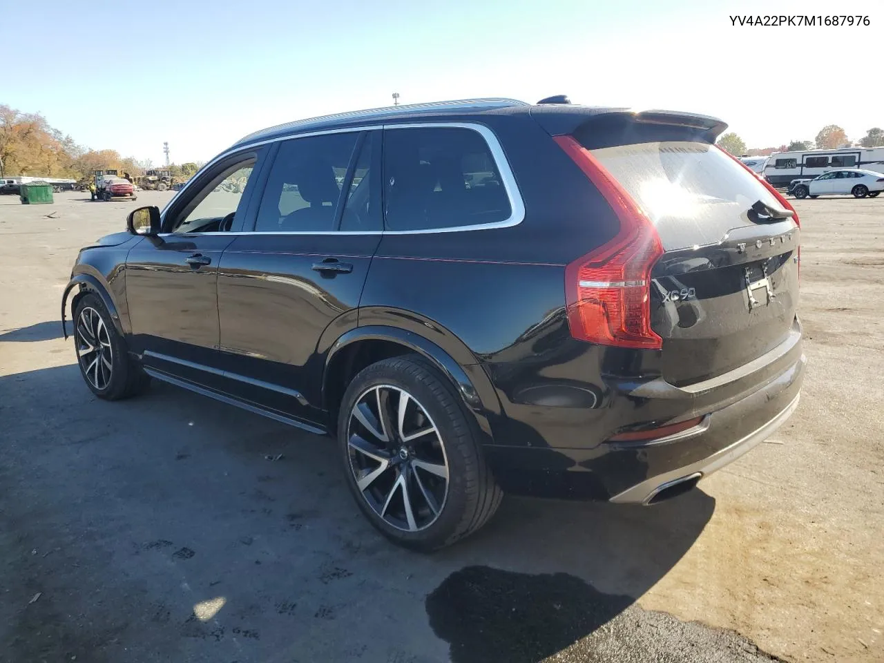 2021 Volvo Xc90 T6 Momentum VIN: YV4A22PK7M1687976 Lot: 76611954