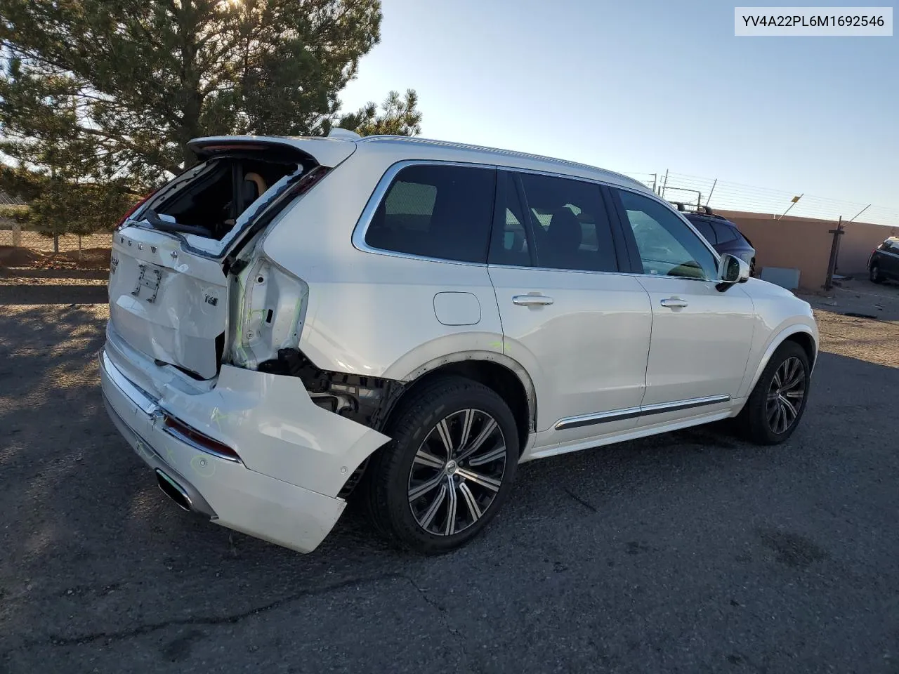 2021 Volvo Xc90 T6 Inscription VIN: YV4A22PL6M1692546 Lot: 77549944