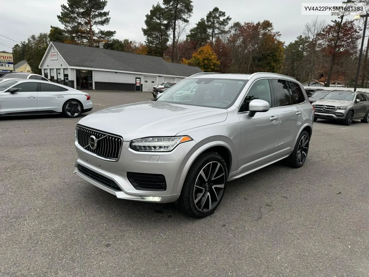 2021 Volvo Xc90 T6 Momentum VIN: YV4A22PK5M1681383 Lot: 78725004