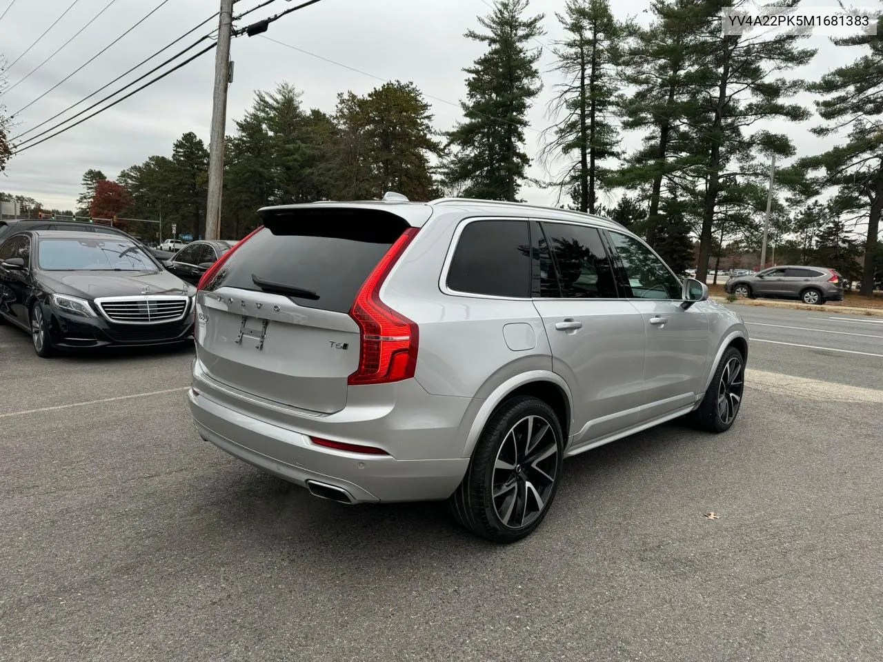 2021 Volvo Xc90 T6 Momentum VIN: YV4A22PK5M1681383 Lot: 78725004