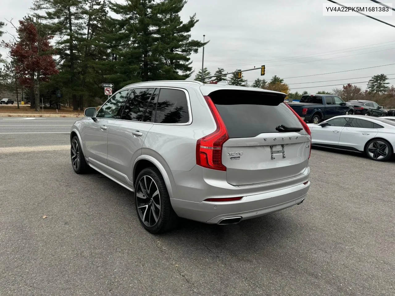 2021 Volvo Xc90 T6 Momentum VIN: YV4A22PK5M1681383 Lot: 78725004