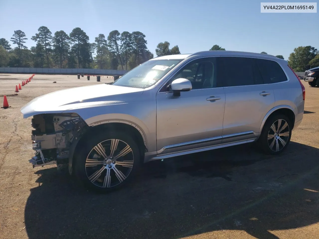 2021 Volvo Xc90 T6 Inscription VIN: YV4A22PL0M1695149 Lot: 79264424