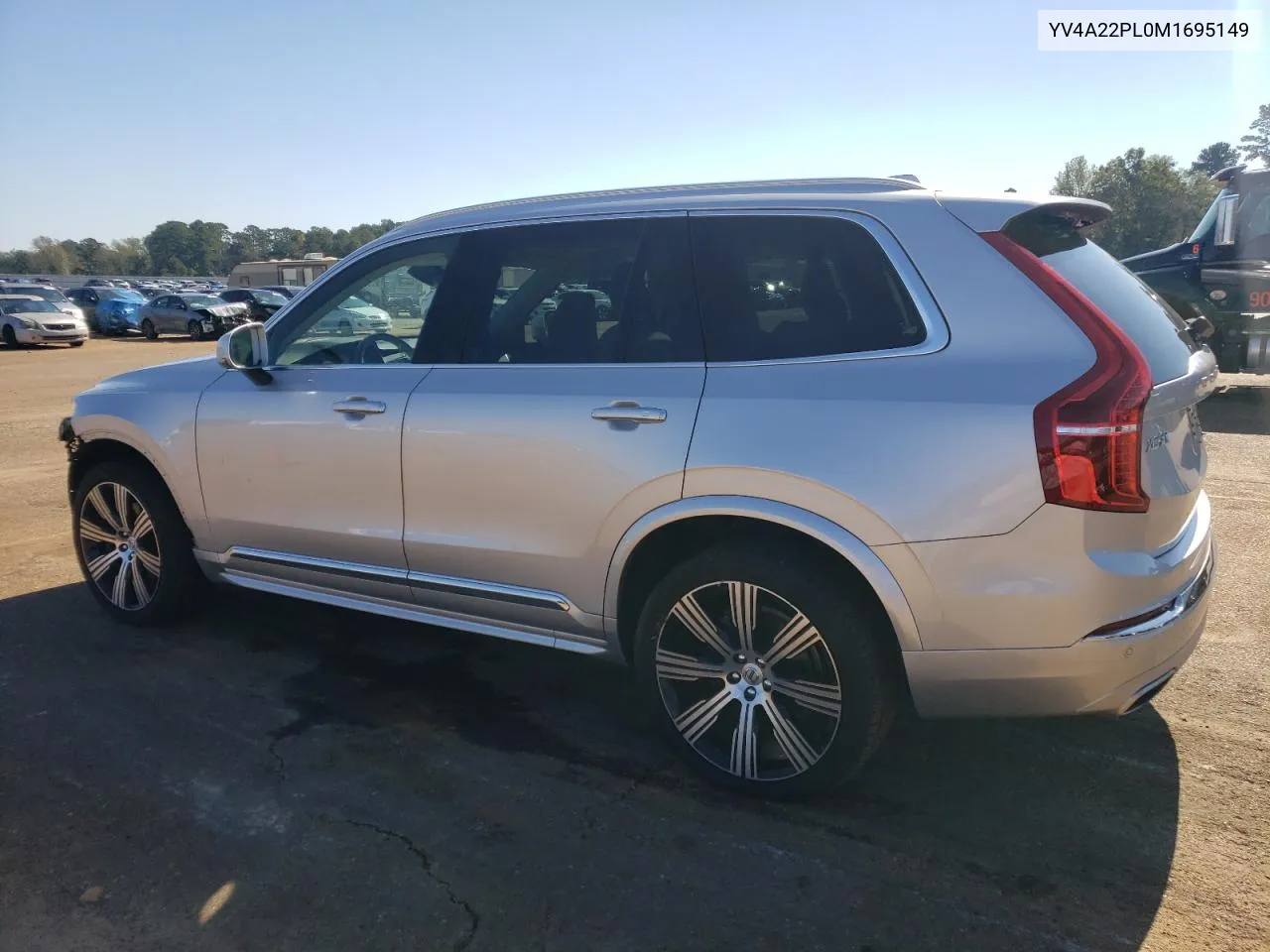 2021 Volvo Xc90 T6 Inscription VIN: YV4A22PL0M1695149 Lot: 79264424