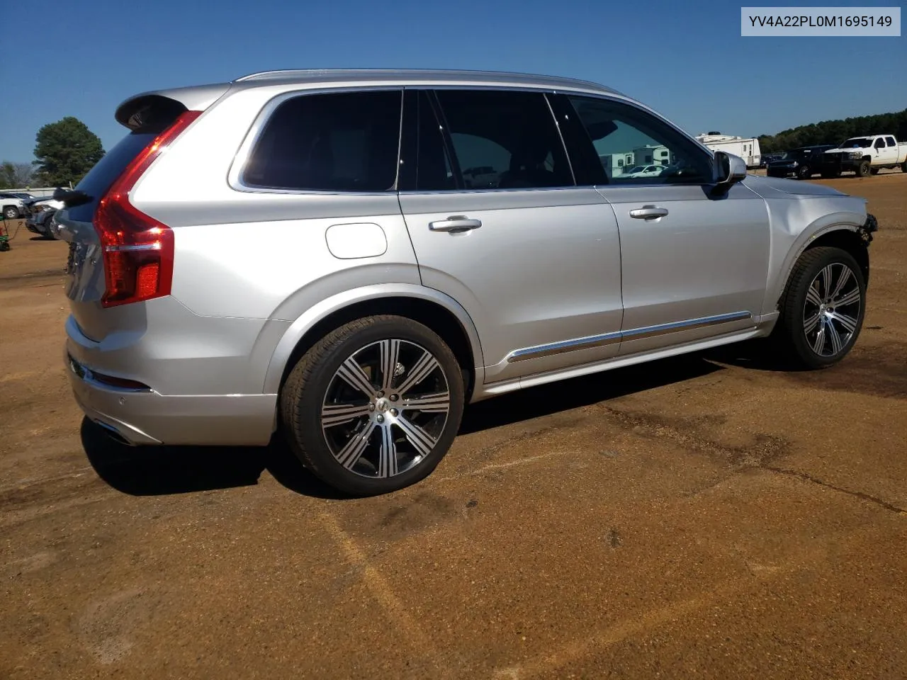 2021 Volvo Xc90 T6 Inscription VIN: YV4A22PL0M1695149 Lot: 79264424