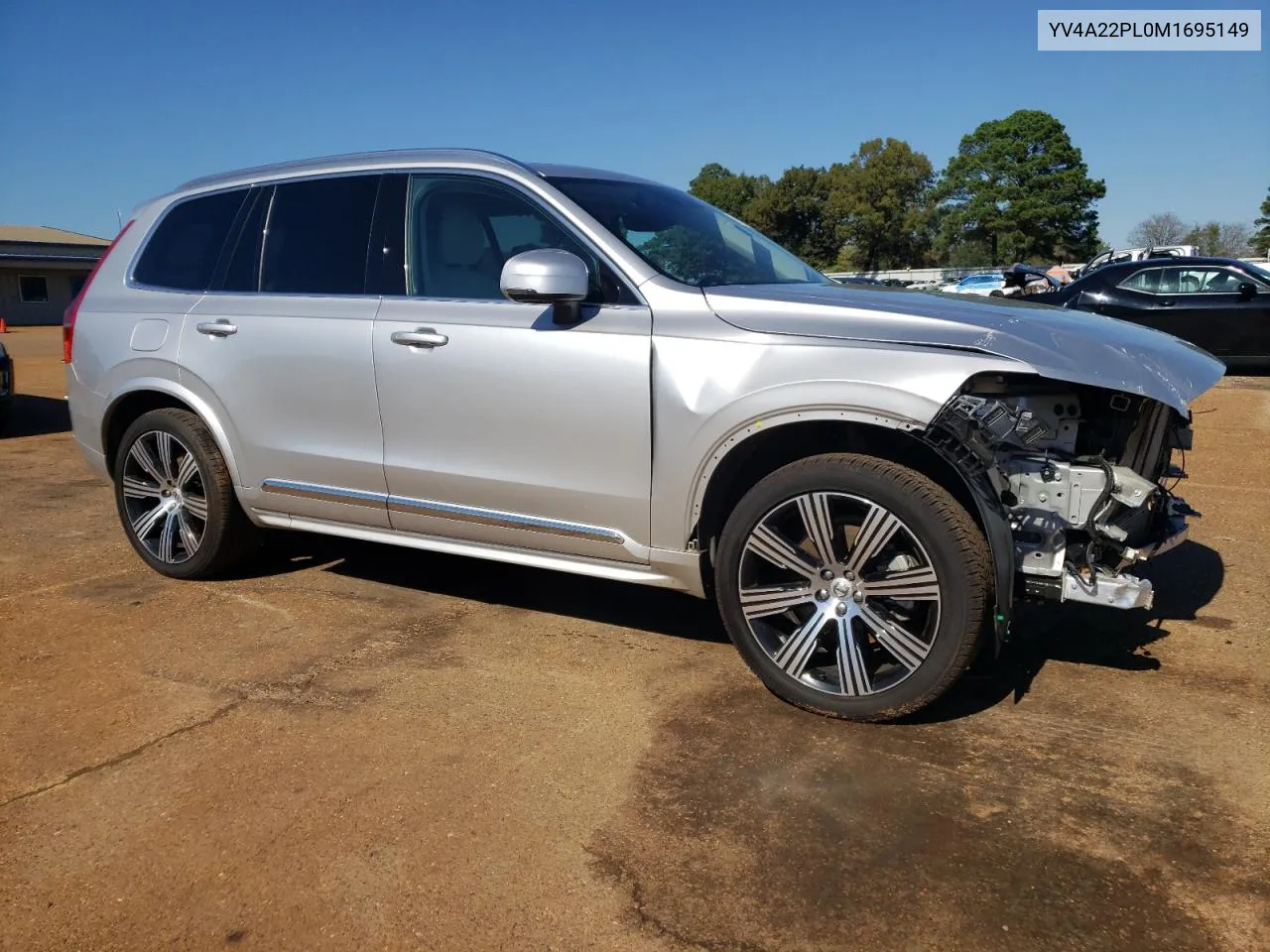 2021 Volvo Xc90 T6 Inscription VIN: YV4A22PL0M1695149 Lot: 79264424