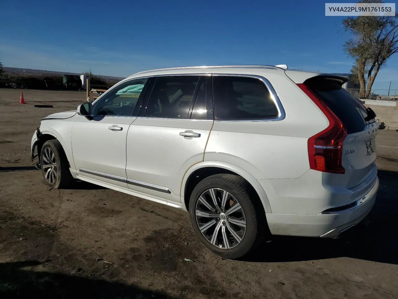 2021 Volvo Xc90 T6 Inscription VIN: YV4A22PL9M1761553 Lot: 80456734