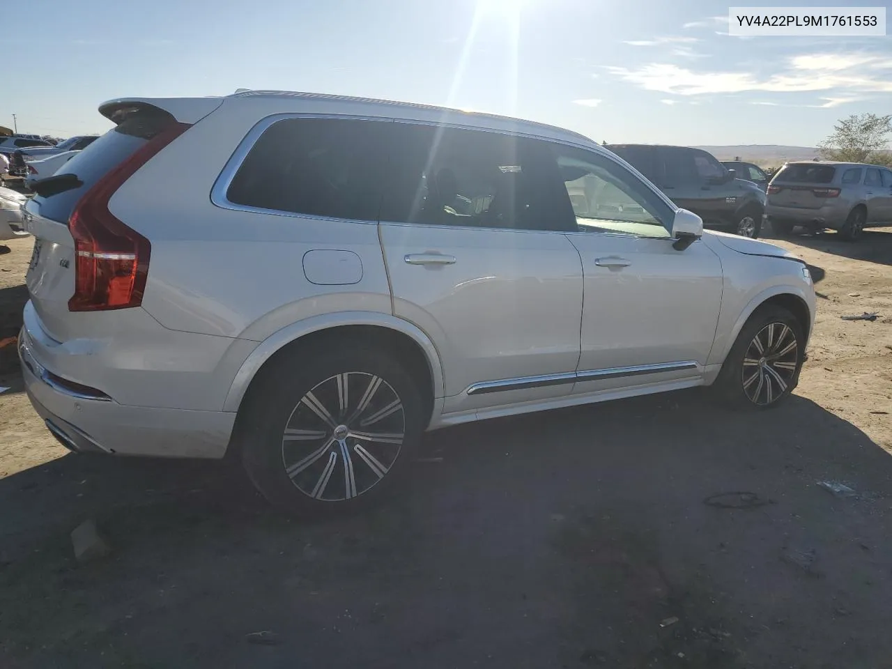 2021 Volvo Xc90 T6 Inscription VIN: YV4A22PL9M1761553 Lot: 80456734