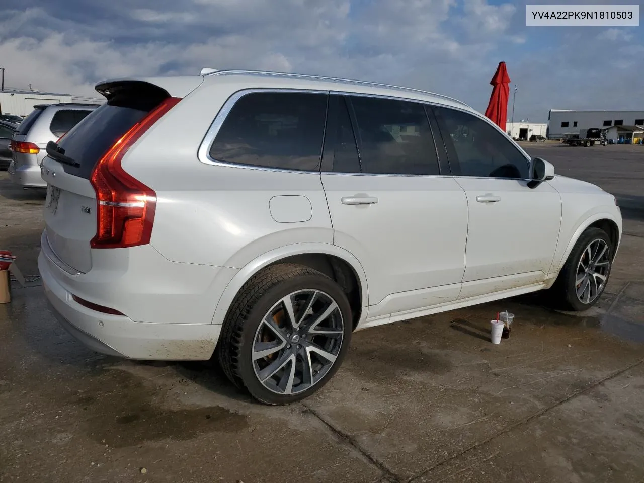 2022 Volvo Xc90 T6 Momentum VIN: YV4A22PK9N1810503 Lot: 53443884