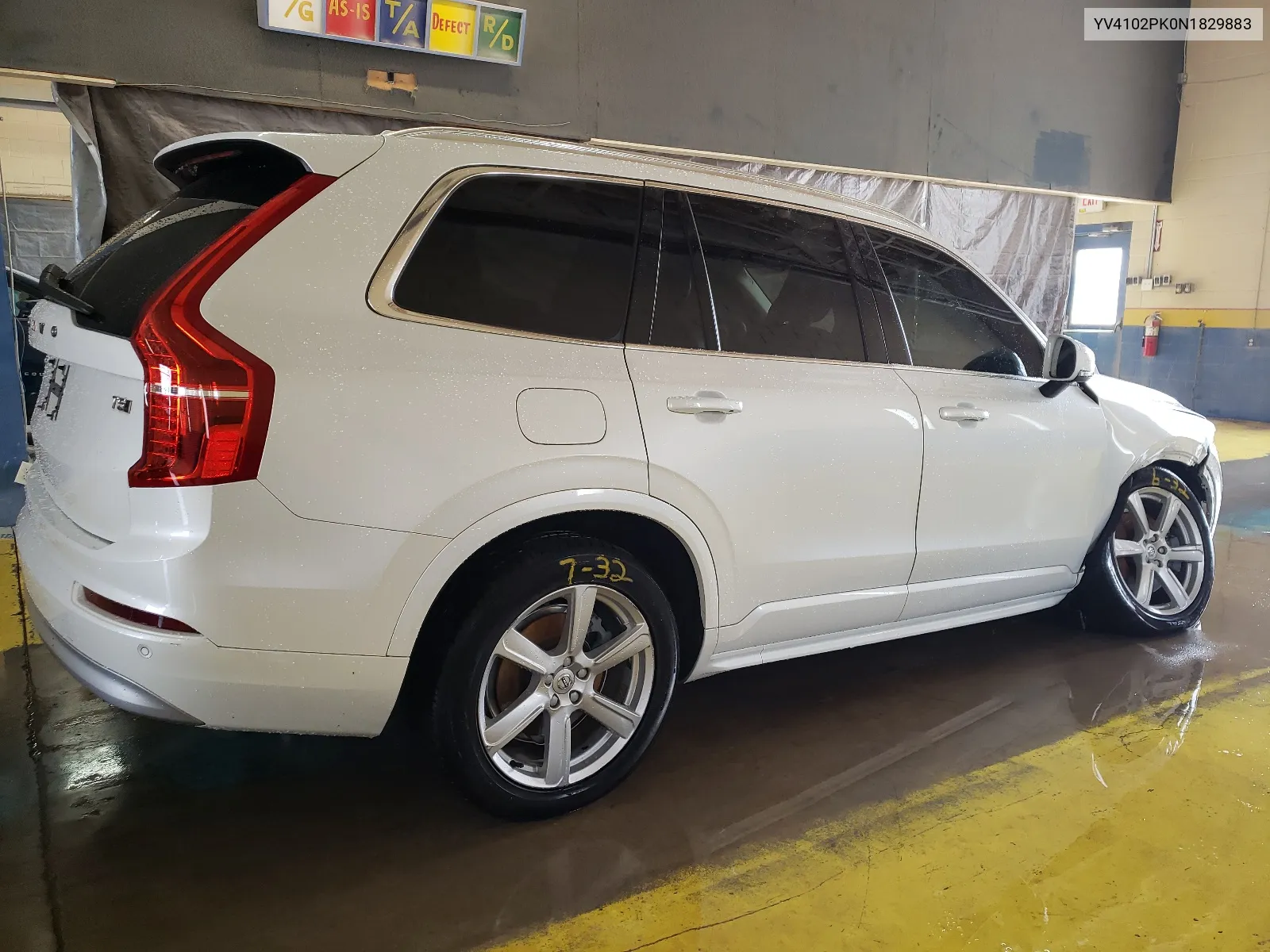 YV4102PK0N1829883 2022 Volvo Xc90 T5 Momentum