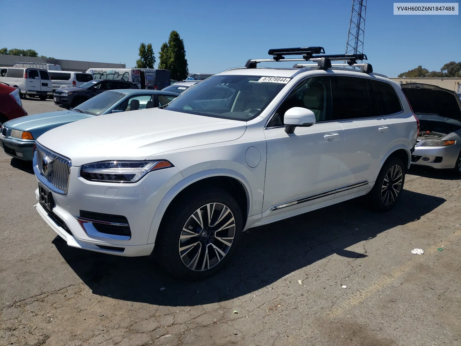 2022 Volvo Xc90 T8 Recharge Inscription Express VIN: YV4H600Z6N1847488 Lot: 67878844