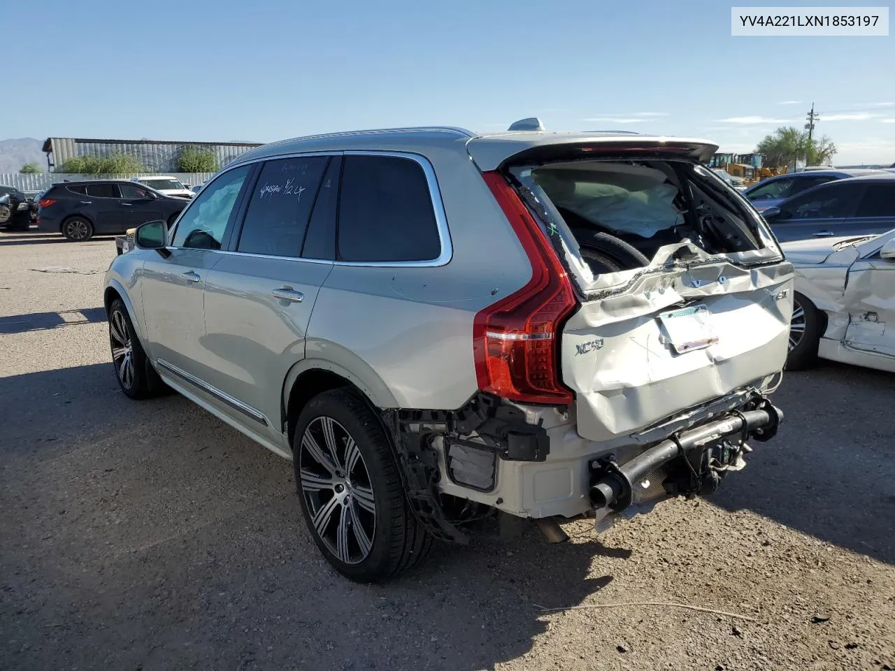 YV4A221LXN1853197 2022 Volvo Xc90 T6 Inscription