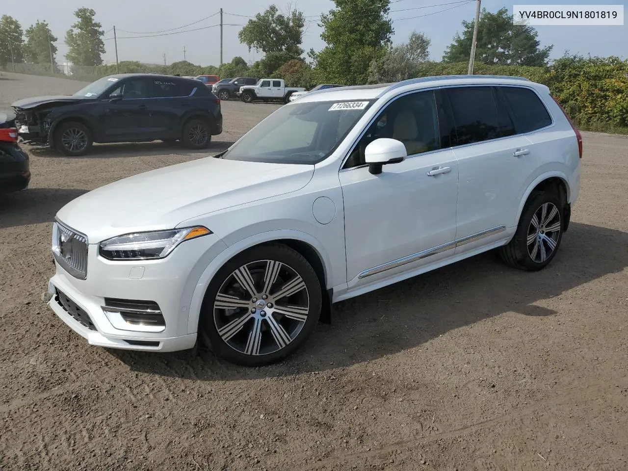 2022 Volvo Xc90 T8 Recharge Inscription VIN: YV4BR0CL9N1801819 Lot: 71266334