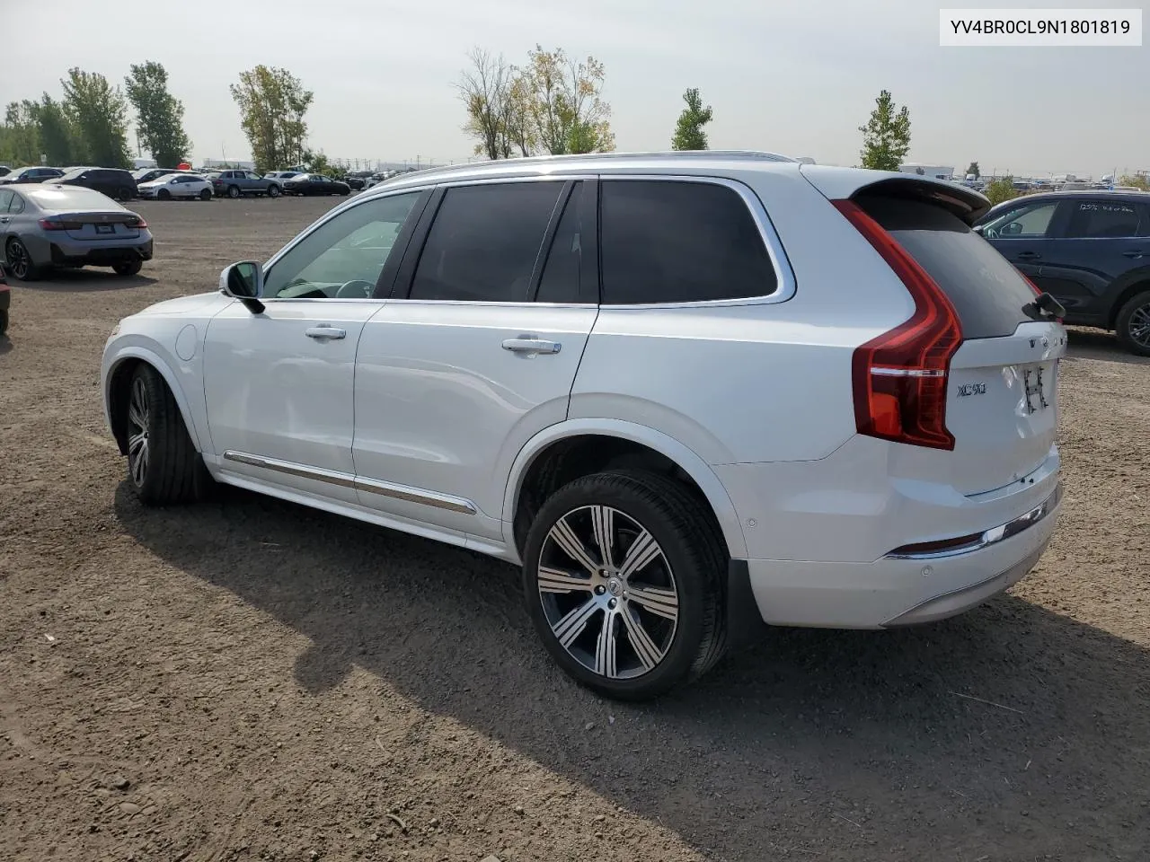 2022 Volvo Xc90 T8 Recharge Inscription VIN: YV4BR0CL9N1801819 Lot: 71266334