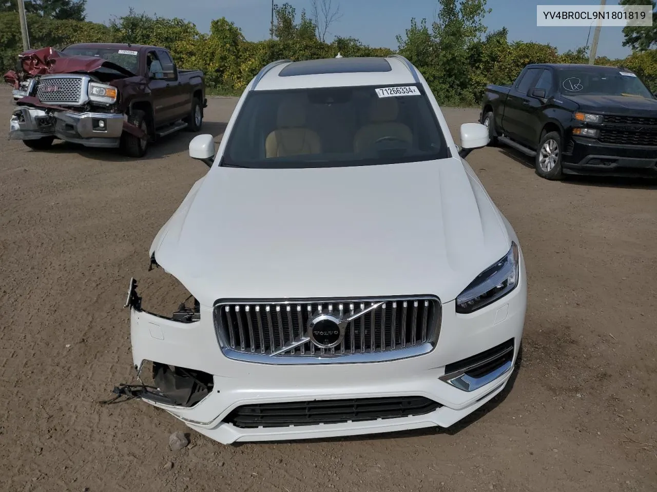 YV4BR0CL9N1801819 2022 Volvo Xc90 T8 Recharge Inscription