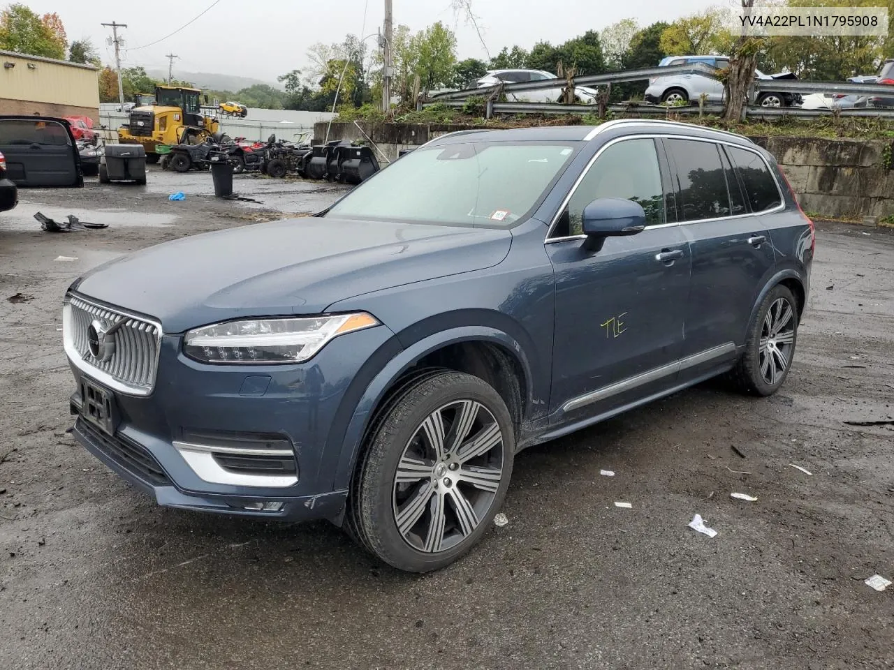 2022 Volvo Xc90 T6 In VIN: YV4A22PL1N1795908 Lot: 71303684