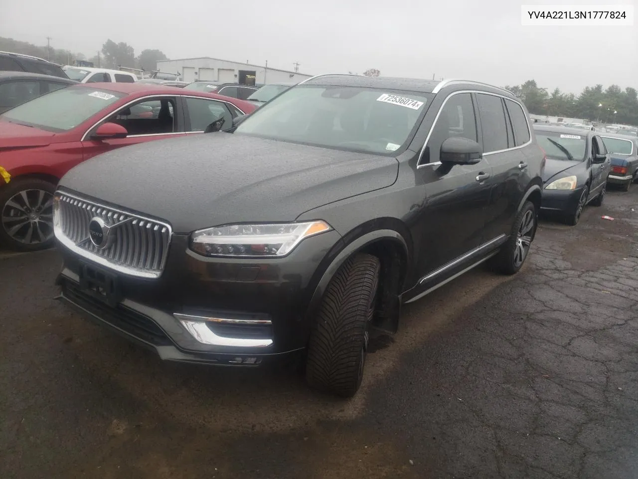 YV4A221L3N1777824 2022 Volvo Xc90 T6 Inscription