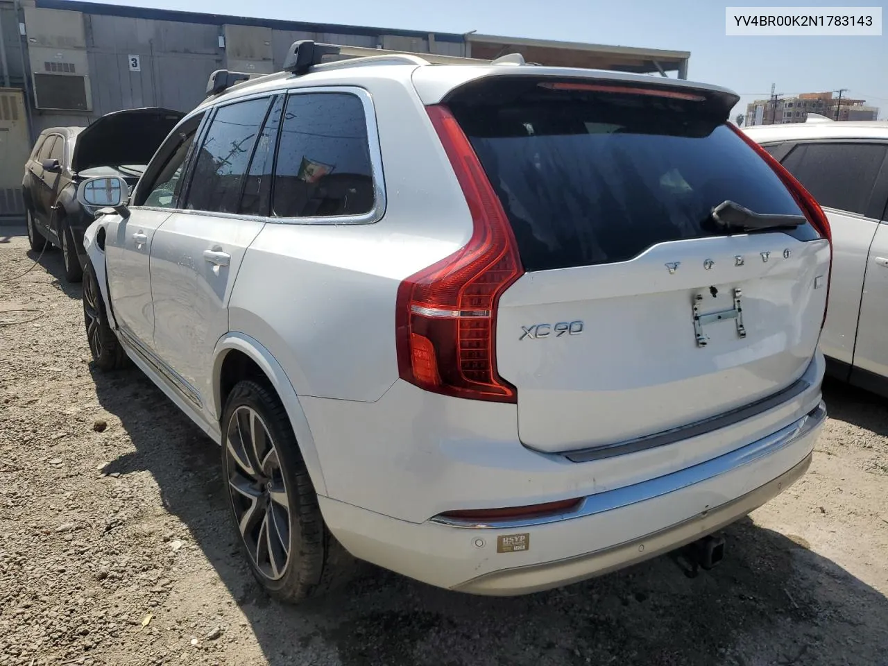 2022 Volvo Xc90 T8 Recharge Momentum VIN: YV4BR00K2N1783143 Lot: 72796064