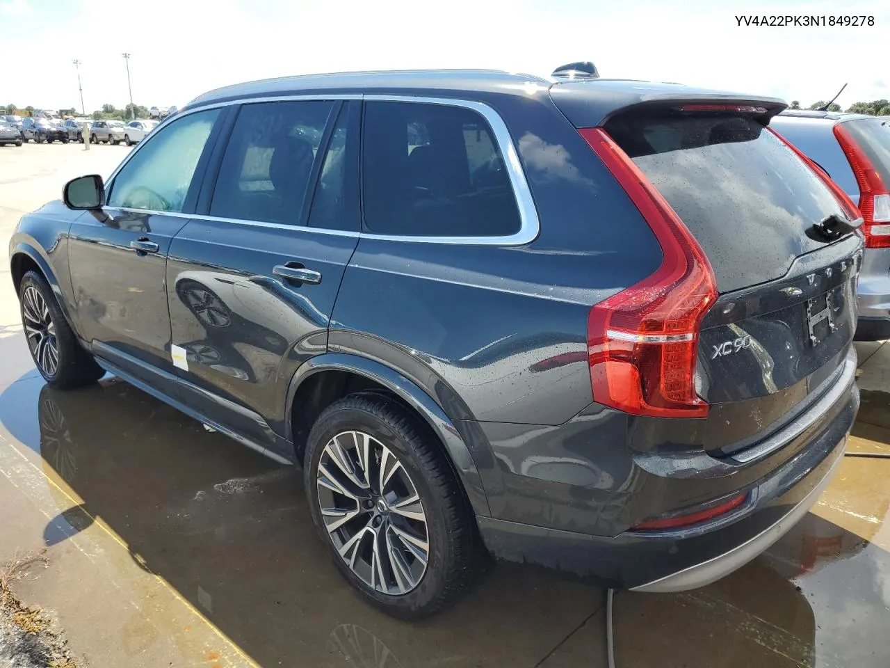 2022 Volvo Xc90 T6 Momentum VIN: YV4A22PK3N1849278 Lot: 73871584