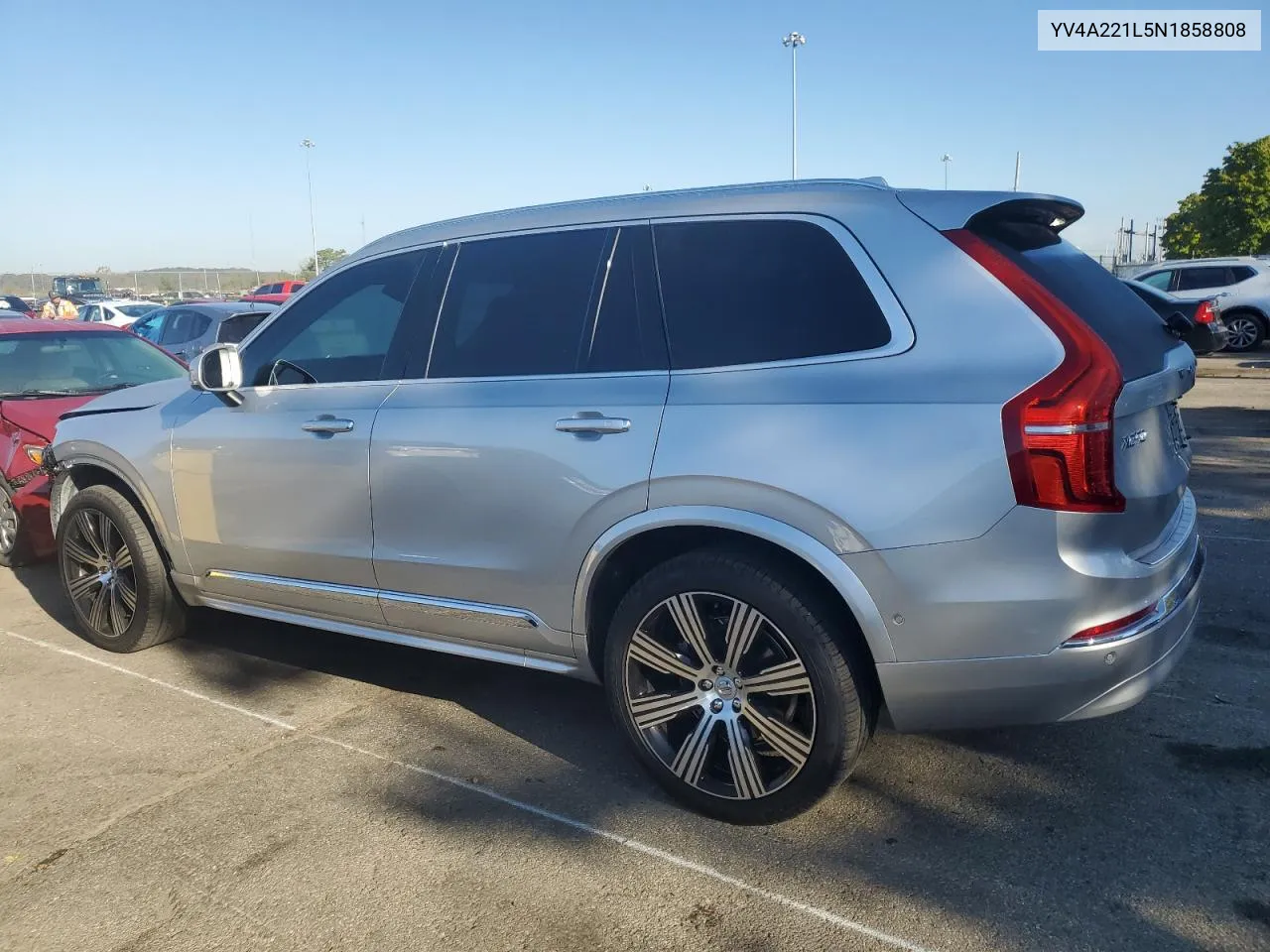 2022 Volvo Xc90 T6 Inscription VIN: YV4A221L5N1858808 Lot: 74584894