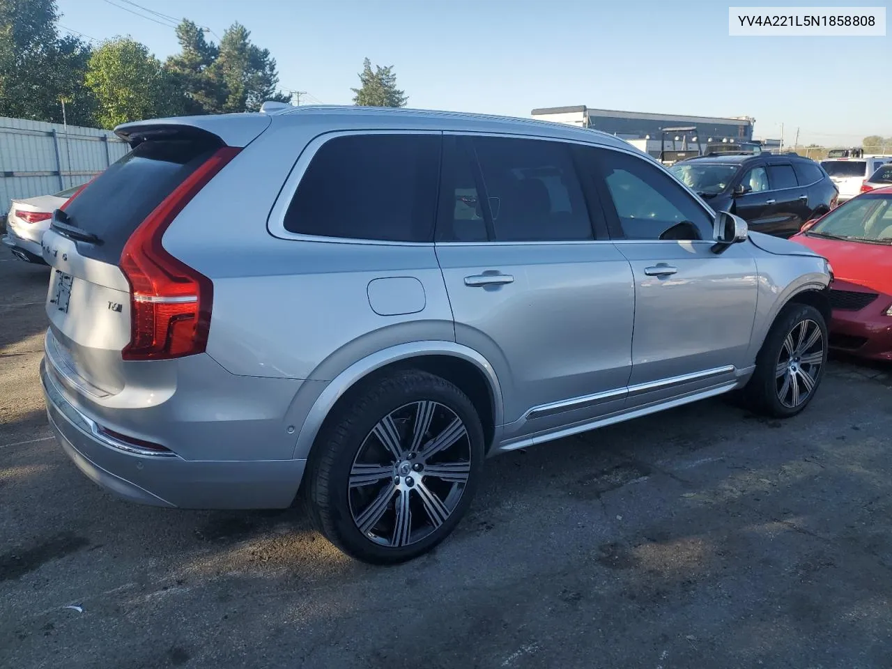 2022 Volvo Xc90 T6 Inscription VIN: YV4A221L5N1858808 Lot: 74584894