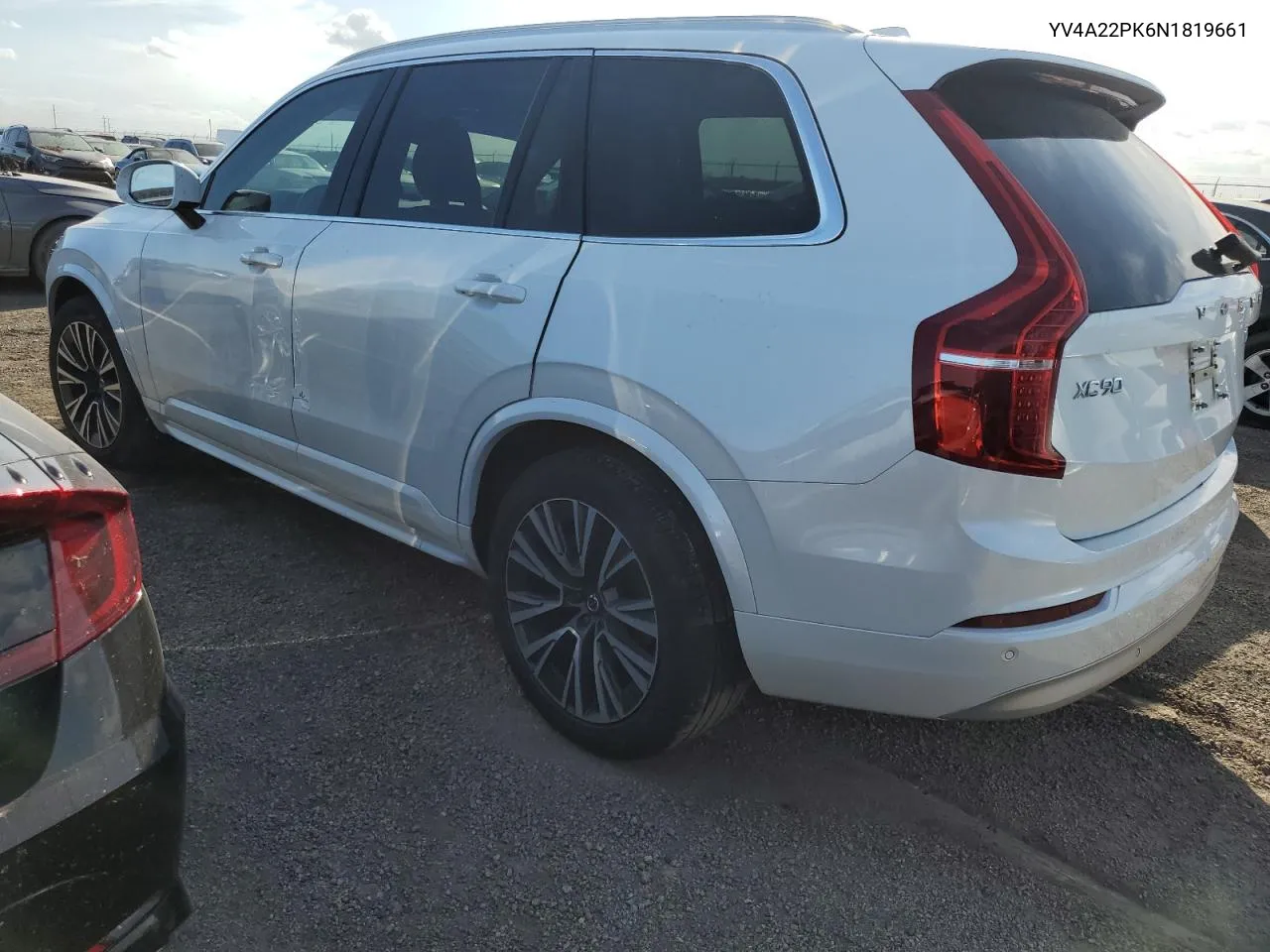 2022 Volvo Xc90 T6 Momentum VIN: YV4A22PK6N1819661 Lot: 75073404