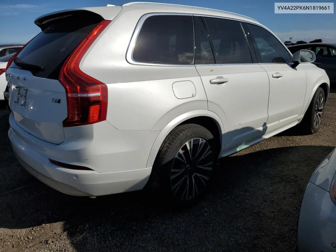 2022 Volvo Xc90 T6 Momentum VIN: YV4A22PK6N1819661 Lot: 75073404